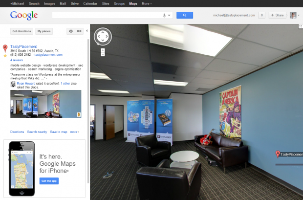 Google Maps Panorama