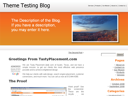 Free WordPress Theme