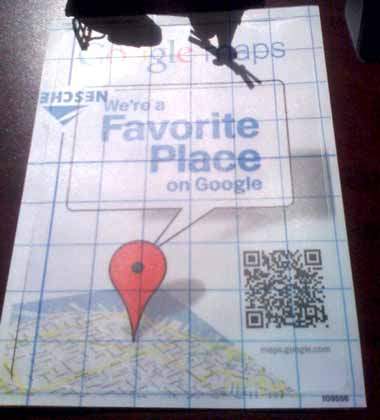 Google Maps Sticker